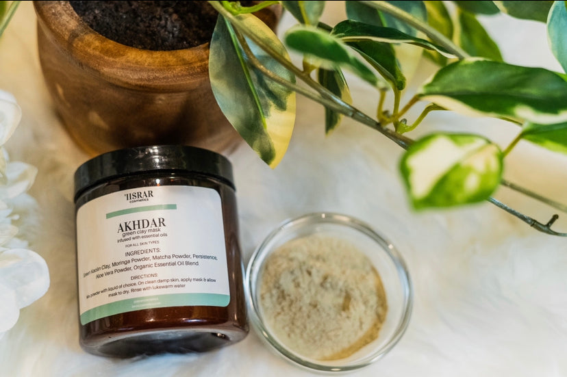 Akhdar Clay Mask